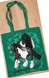 Tinker Tasche - Christina Bötzel - Einkaufstasche Tragetasche Stoffbeutel Beutel Bag Pony Reitsport Pferde Pferd Reiten Geschenk Geburtstag T-Shirt