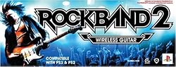 PS2/PS3 Rock Band 2 Standalone Guitar