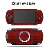 Protective Vinyl Skin Decal for SONY PSP - Cherry Woodgrain