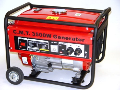 'Silent Power' 3500 Watt Emergency-Home and Jobsite Power Generator - 6.5 HP EPA-Approved