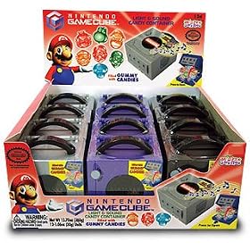 Nintendo Super Mario Brothers Light and Sound Candy Container (One Random Container) by Game Cube
