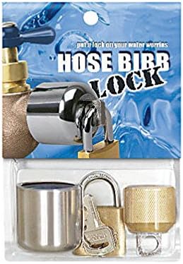 Conservco DSL-2 Hose Bib Lock With Padlock