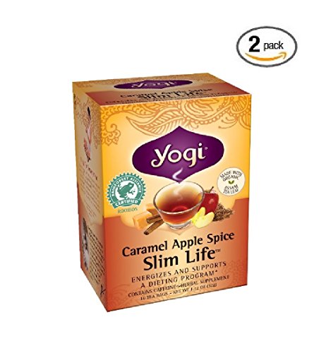 Yogi Tea - Caramel Apple Spice Slim Life (Organic Assam Tea) (2 Pack)