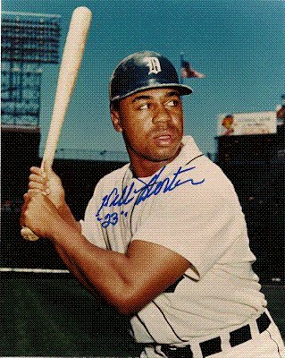 Autographed/Hand Signed 8x10 Photo Willie Horton Detroit Tigers