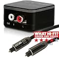 CYP AU-D3 SPDIF Digital To Analogue Converter (DAC) With FREE DCSk Premium Rated Optical Cable 1m