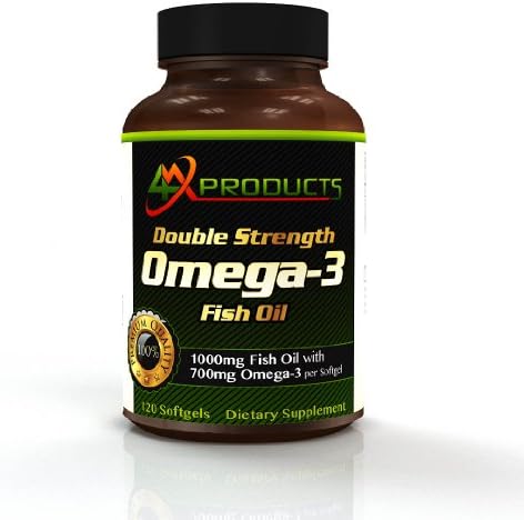 Omega 3; Try our Best Double Strength Omega-3 Fish Oil, 120 Softgels, 1000mg Fish Oil (700mg Omega-3 DHA + EPA) Per Softgel.