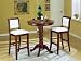 Louis Phillipe Cherry Finish Pub Table Set