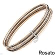 ROSATO Made in Italy Wonderful Bracelet Beautifully Designed in 14K/925 Gold plated Silver. Total item weight 27.0g Length 8in