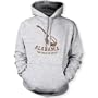 Alabama Unisex Hooded Sweatshirt, Heather Grey, XS