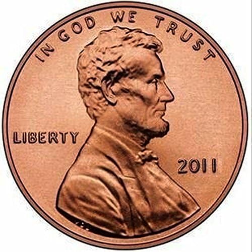 10Pcs United States Coins Lincoln One Cent Copper Imitation Coins