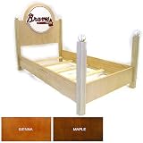 Sports Furniture Atlanta Braves Twin Bed (Sienna)