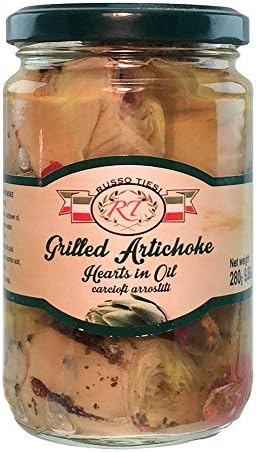 Russo Tiesi Grilled Artichoke Hearts in Oil from Italy