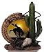 Cactus and Skull Votive Holder
