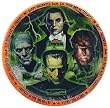Universal Monsters Halloween Party 9" Plates - 8 Pack