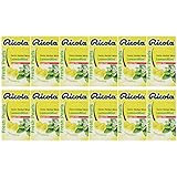 Ricola Herbal Sugar Free Lemonmint Breath Mints (Pack of 12)