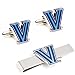 Villanova University Wildcats Cufflinks And Tie Bar Gift Set