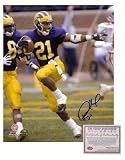 Desmond Howard Michigan Wolverines NCAA Hand Signed 8x10 Photograph Heisman Pose