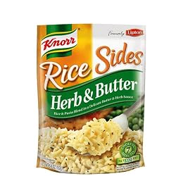 Knorr/Lipton Rice Sides, Herb & Butter, 5.4-Ounce Packages (Pack of 12)