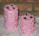 Raspberry Lemonade Hand Cake Pillars
