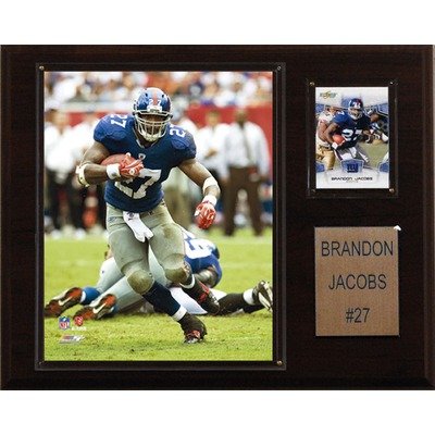 NFL New York Giants Brandon Jacobs Player Plaque