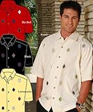 Aureus Embroidered Silk Camp - A325 by