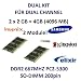 4GB 2 x 2GB Dual Kit 4096MB 200 pin DDR2-667 SO-DIMM Notebook Speicher Ram (667Mhz, PC2- 667) double sided, TOP MARKEN - JE NACH VERF�GBARKEIT - TOP PREIS - 100% kompatibel zu DDR-533 PC-4200