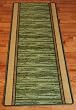 Washable Non-Skid Carpet Rug Runner - Boxer Green (5')