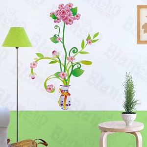 Delightful Flowerpot – Wall Decals Stickers Appliques Home Decor