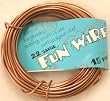 Fun Wire 22 Gauge Coil - Icy Copper