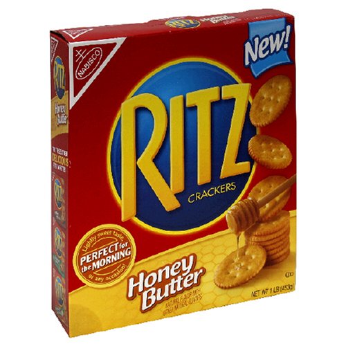 Ritz Honey Butter Crackers, 16-Ounce Boxes (Pack of 6) by Honey