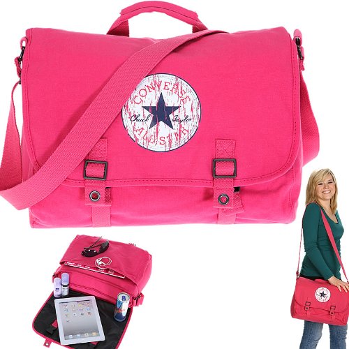 Produkt-Bild: CONVERSE Schultertasche CANVAS VINTAGE PATCH DIN A 4 Tasche // AUSWAHL