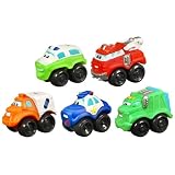 Playskool - 08771 - Jouet Premier Age - Voiture - Mini Ptimou Pack de 5 V�hicules - Rescue Fleetpar Playskool