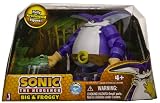 51yw9UqzIbL. SL160  Big the Cat (~4) & Froggy (~0.75): Sonic the Hedgehog Fully Articulated Figure Set