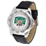 Ohio Bobcats NCAA Sport Mens Watch (Leather Band)