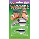 POLICE WHISTLE - 2 PACK