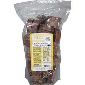 Paw Naturaw Organic Turkey Formula for Dogs, Medallions, 56-Ounce Zip Close Bag