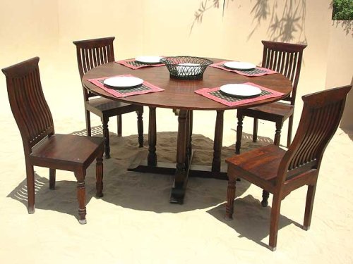 Dining Room Solid Wood set 4 chair Table furniture NEW