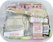 Handmade Soap Gift Basket~ All Natural Herbal Soap, Lotion, Scrub, Powder & More in Mango
