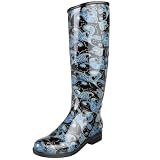 dav Womens Victoria Paisley Rain Boot