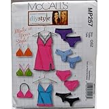 McCall's Sewing Pattern M5651 Misses' Lingerie: Bra, Panties, Camisole and Slip Sizes XS through L