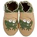 Robeez Infant/Toddler Frog Slip-On,Sand,18-24 Months (US Toddler 6.5-8 M)