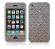 Metal Steel Decorative Skin Cover Decal Sticker for Apple 3G iPhone / iPhone 3GS 3G S