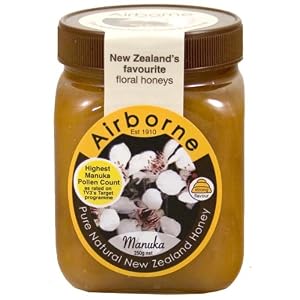 New Zealand Manuka Honey 250g 9oz by Airborne NZ