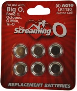 Screaming O Size Ag-10 Batteries