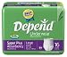   - Depend Super Absorbent Underwear, Large, 16-Count Packages (Pack of 4)