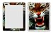 Bundle Monster Apple Ipad 2 Tablet Vinyl Skin Cover Art Decal Sticker Protector Accessories - Ferocious Tiger