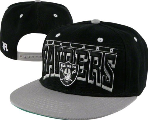Oakland Raiders 2 Tone Hard Knocks Snapback Hat