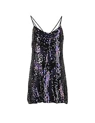 Chevron Print Silk Sleeveless Sequined  Dress