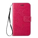 UNEXTATI Galaxy Core Plus ケース 手帳型 保護 ケース 高品質 PU レザー ストラップ付き カード収納ケース カバー 耐衝撃 スタンド機能 付き Samsung Galax