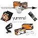 Yumms! Burger Press Double Hamburger Patty Press Slider Mini Appetizer Hamburger Press